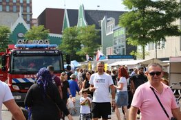 Woningbrandje in Zaandam, drukte bij markt