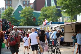 Woningbrandje in Zaandam, drukte bij markt