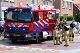 Brand in hooiwagen Oostzaan
