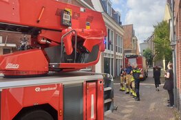 Dakbrand blijken rokende worsten (Zaandam)