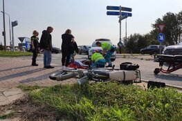 Bromfietser aangereden bij watertoren in Assendelft