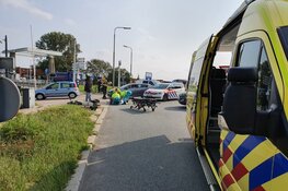 Bromfietser aangereden bij watertoren in Assendelft