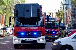Brand op balkon in Assendelft
