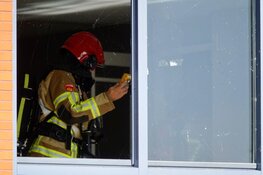 Brand op balkon in Assendelft