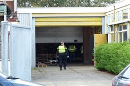 Politie-inval bij bedrijven in Wormerveer
