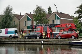 Hulpdiensten rukken groots uit voor gaslekkage Krommenie