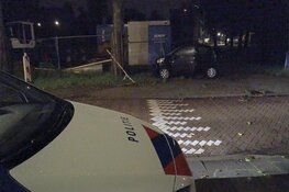 Auto tegen boom gereden in Zaandam