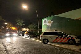 Scooter in brand op schoolplein Assendelft