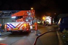 Brand in loods Zaandam