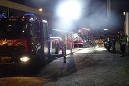 Brand in loods Zaandam