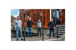 Vrijwilligers Historische Groote Sluis in Zaandam in zonnetje gezet