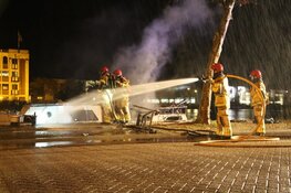 Brand op boot in Wormerveer