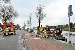 Explosie op boot in Krommenie