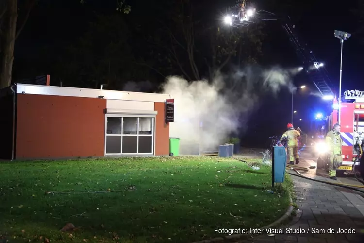 Brand in cafetaria Zaandam