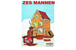 Zes mannen in het Zaantheater