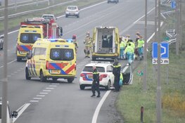 A7 richting Purmerend enige tijd afgesloten na onwel geworden persoon