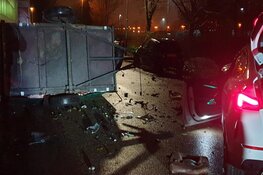 Automobilist aangehouden na eenzijdig ongeval in Zaandam