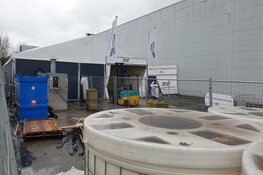 Coronateststraat in Zaandam gesloten wegens storm