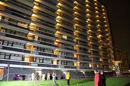 Brand in garagebox van flat in Zaandam