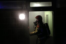 Brand in garagebox van flat in Zaandam