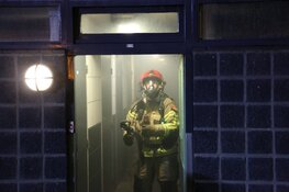 Brand in garagebox van flat in Zaandam