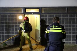 Brand in garagebox van flat in Zaandam