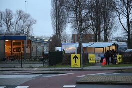 Tijdelijke corona testbus in Poelenburg