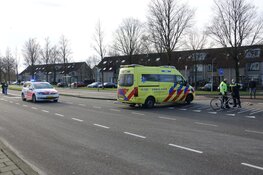 Fietser aangereden op de Houtveltweg in Zaandam
