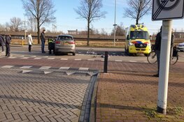 Fietser aangereden op de Houtveltweg in Zaandam