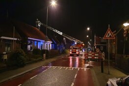 Schoorsteenbrand in Oostzaan