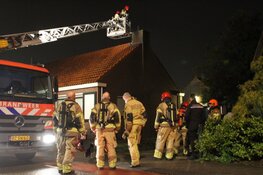 Schoorsteenbrand in Oostzaan