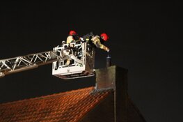 Schoorsteenbrand in Oostzaan