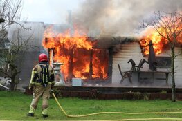 Grote brand op de Achterdichting in Oostzaan