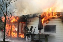 Grote brand op de Achterdichting in Oostzaan