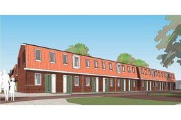 Eerste paal woningen aan de Lijnbaan in Krommenie vandaag de grond in