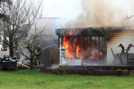 Drugslab aangetroffen na brand