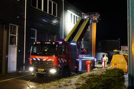 Brand in bedrijfspand Wormerveer