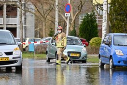 Vader en twee kinderen vallen in sinkhole te Wormerveer