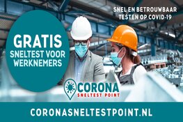 Gratis werkgeverstesten bij Corona Sneltest Point Zaandam
