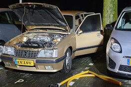 Autobrand in de kiem gesmoord