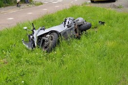 Motorrijder gewond in Zaandam