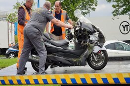 Motorrijder gewond in Zaandam