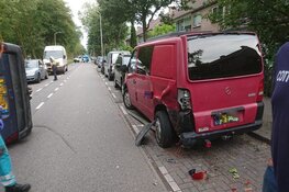 Vier voertuigen beschadigd na botsing in Zaandam