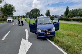 Bestuurder raakt controle over auto kwijt in Zaandijk