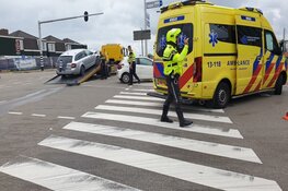 Ongeval op kruising in Zaandijk
