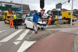 Ongeval op kruising in Zaandijk