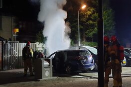 Wederom brandstichting in Westerkoog: auto uitgebrand