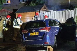 Wederom brandstichting in Westerkoog: auto uitgebrand