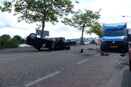 Flink ongeval op Zaanweg in Wormerveer