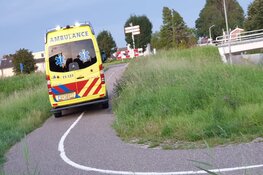 Bromfietser aangereden in Westknollendam